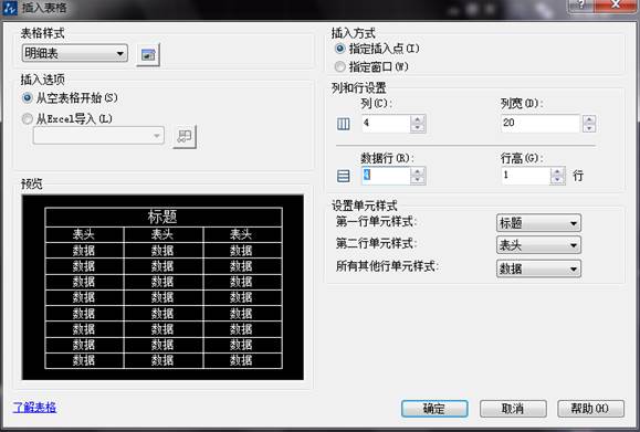 表格的創(chuàng)建、調(diào)整與文字的編輯