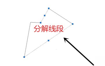 CAD中分解與合并線段的方法