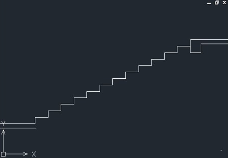 CAD如何利用工具繪制樓梯？
